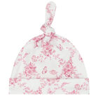 Baby Girls White & Pink Floral & Butterflies Babygrow Set, 1, hi-res